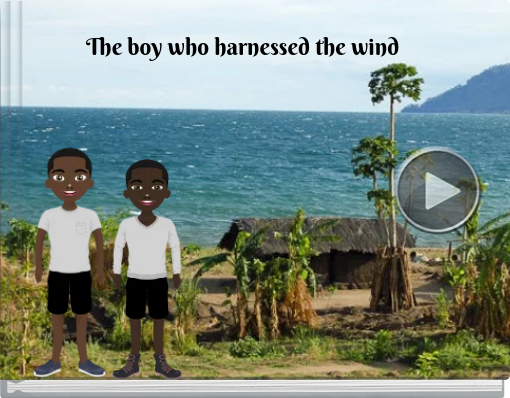Book titled 'The boy who harnessed the wind'
