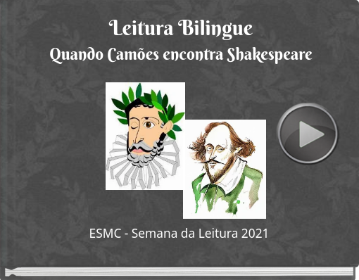 Book titled 'Leitura BilingueQuando Camões encontra Shakespeare'