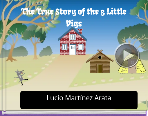 Book titled 'The True Story of the 3 Little Pigs'