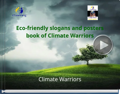 Book titled 'Eco-friendly slogans and posters book of Climate Warriors'