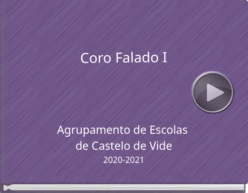 Book titled 'Coro Falado I'