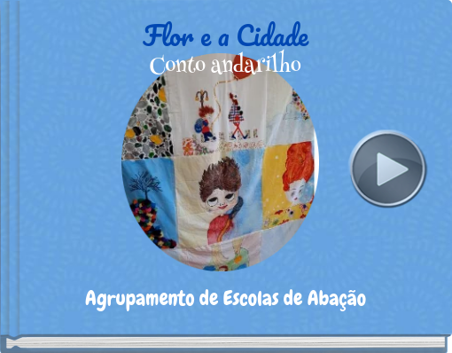 Book titled 'Flor e a Cidade Conto andarilho'