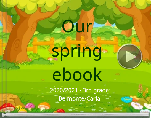 Book titled 'Our spring ebook'