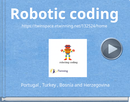 Book titled 'Robotic codinghttps://twinspace.etwinning.net/132524/home'
