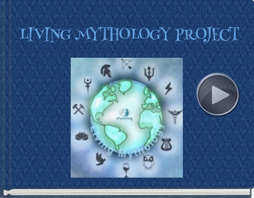 Book titled 'LIVING MYTHOLOGY PROJECT'