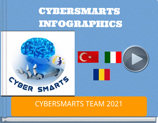 Book titled 'CYBERSMARTS INFOGRAPHICS'