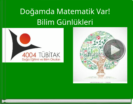 Book titled 'Doğamda Matematik Var!'