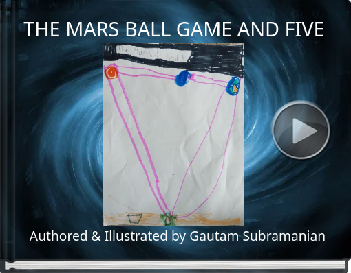 Book titled 'THE MARS BALL GAME AND FIVE'
