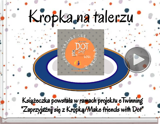 Book titled 'Kropka na talerzu'
