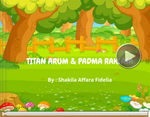 Book titled 'TITAN ARUM & PADMA RAKSASA'