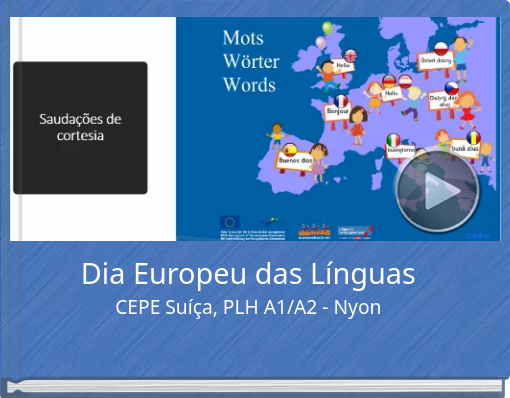 Book titled 'Dia Europeu das Línguas CEPE Suíça, PLH, nível A2'