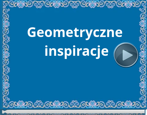 Book titled 'Geometryczne inspiracje'