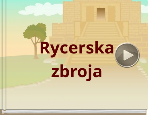 Book titled 'Rycerska zbroja'
