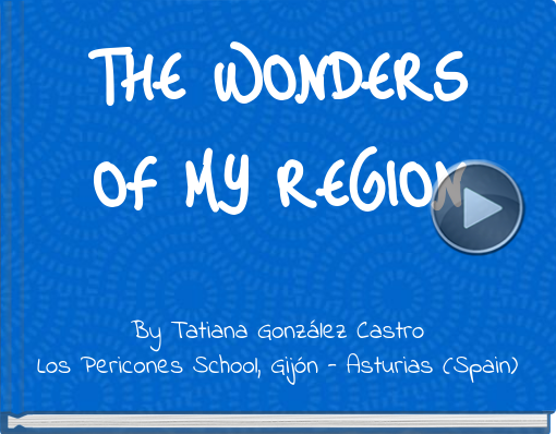 Book titled 'THE WONDERS OF MY REGION'