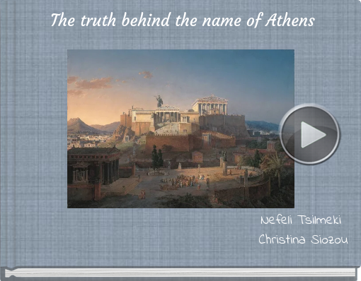Book titled 'The truth behind the name of Athens'