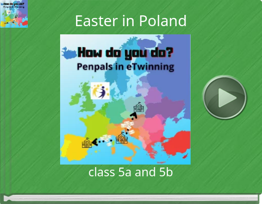 Book titled 'Easter in Poland'