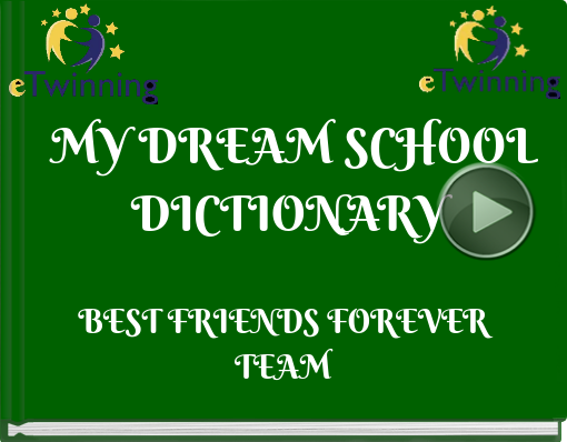 Book titled 'MY DREAM SCHOOL DICTIONARY'