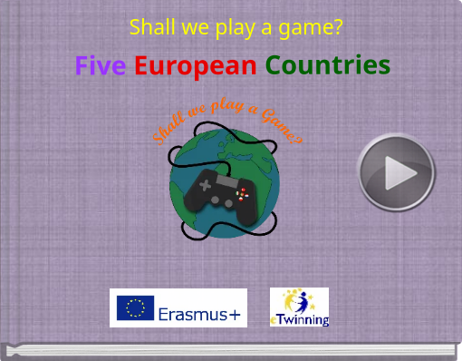 Book titled 'Five European countries'
