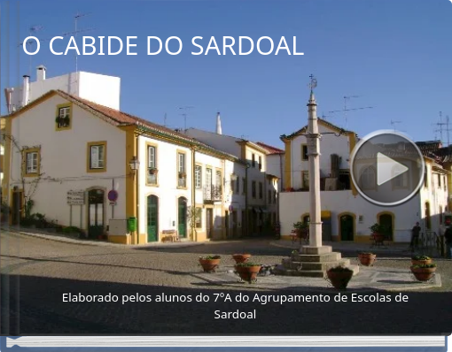 Book titled 'O CABIDE DO SARDOAL'