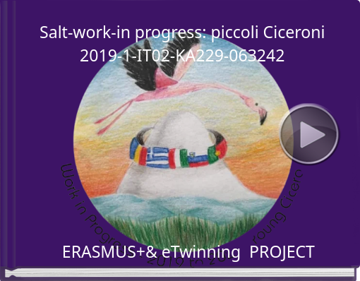 Book titled 'Salt-work-in progress: piccoli Ciceroni 2019-1-IT02-KA229-063242'