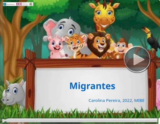 Book titled 'Migrantes'