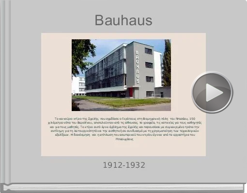 Book titled 'Bauhaus'