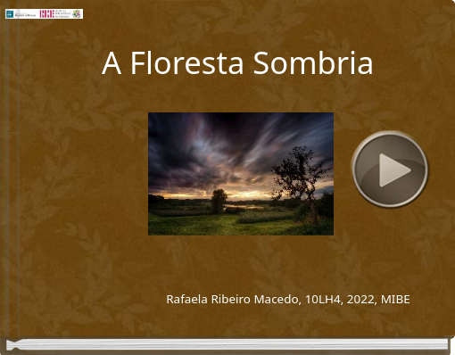 Book titled 'A Floresta Sombria'