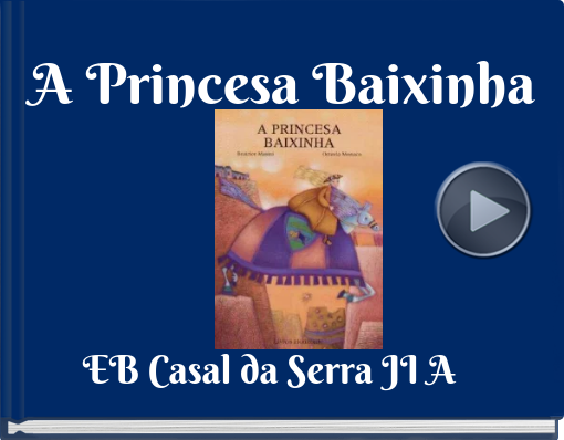 Book titled 'A Princesa Baixinha'