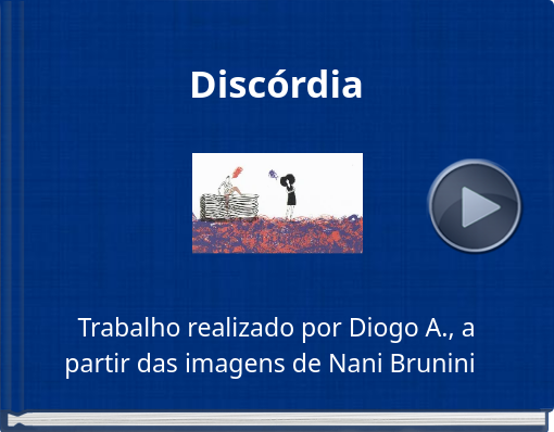 Book titled 'Discórdia'