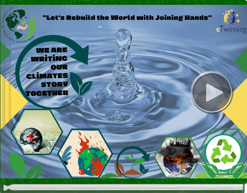 Book titled ''Let's Rebuild the World with Joining Hands''