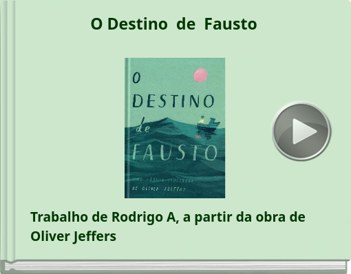 Book titled 'O Destino de Fausto'
