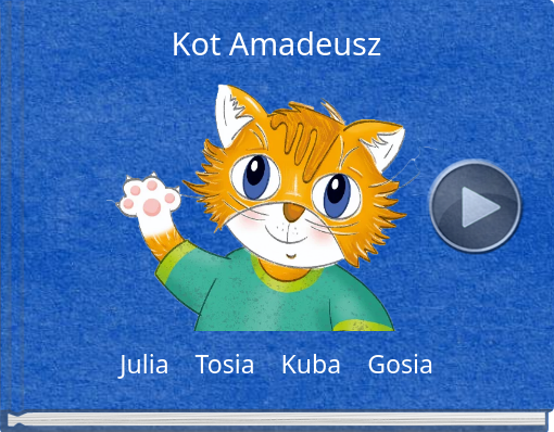 Book titled 'Kot Amadeusz'
