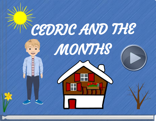 Book titled 'CEDRIC AND THE MONTHS'