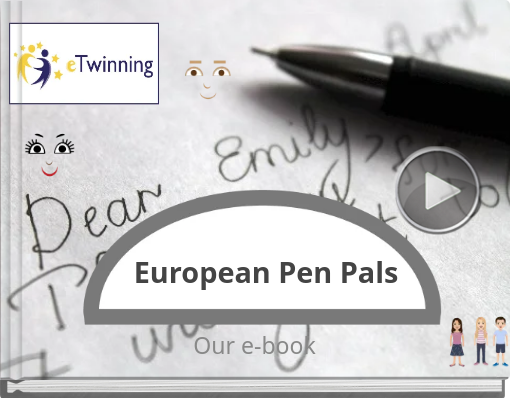 Book titled 'European Pen Pals'