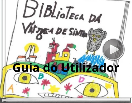 Book titled 'Guia do Utilizador da Biblioteca'