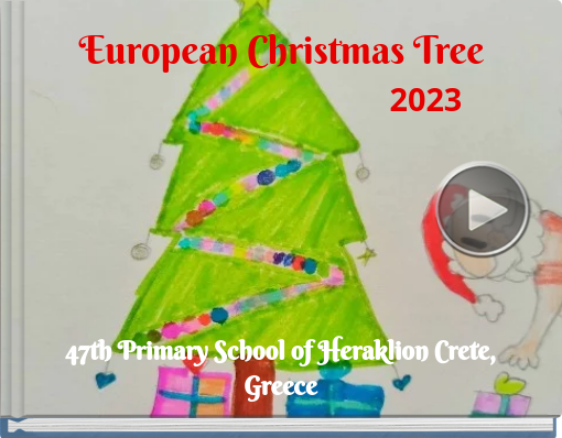 Book titled 'European Christmas Tree 2023'