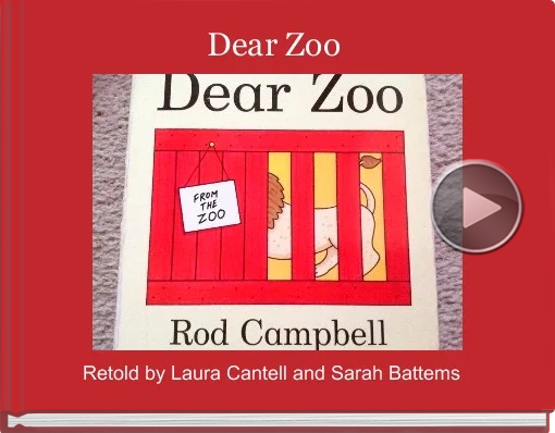 Book titled 'Dear Zoo'