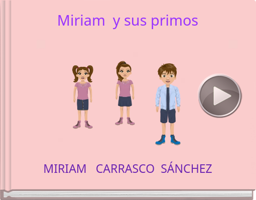 Book titled 'Miriam y sus primos'
