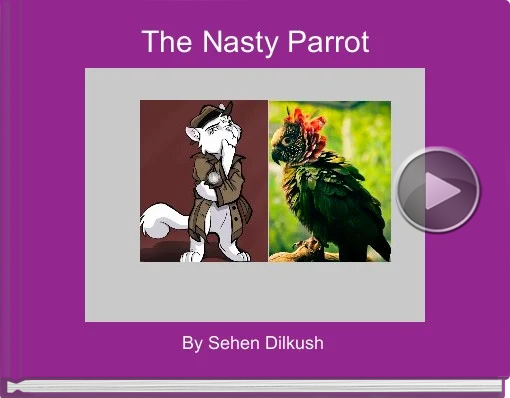 Book titled 'The Nasty Parrot'