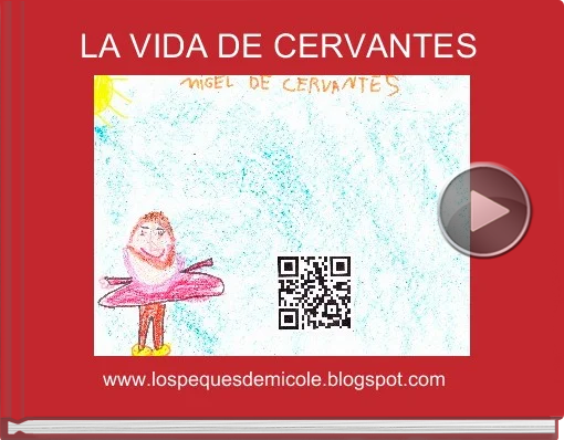 Book titled 'LA VIDA DE CERVANTES'