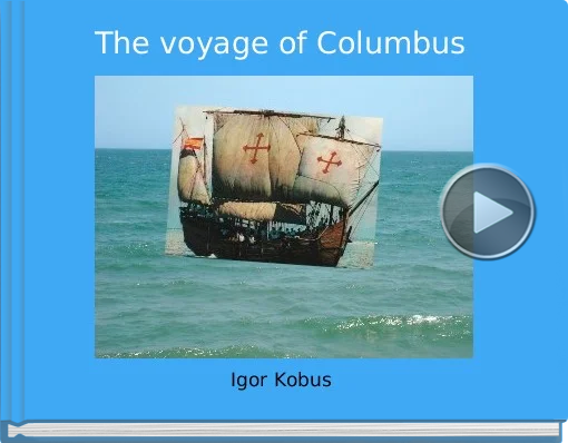 Book titled 'The voyage of Columbus'