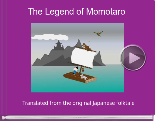 Book titled 'The Legend of Momotaro'