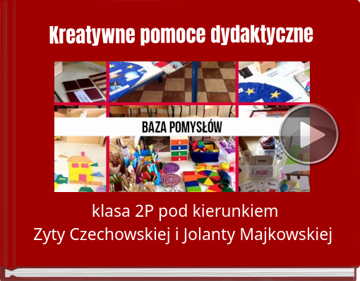 Book titled 'Kreatywne pomoce dydaktyczne'