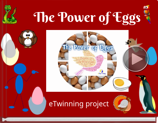 Book titled 'The Power of Eggs'