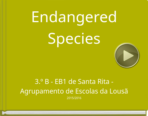 Book titled 'Endangered Species'