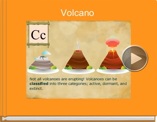 Book titled 'Volcano'
