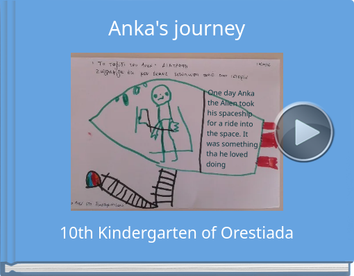 Book titled 'Anka's journey'