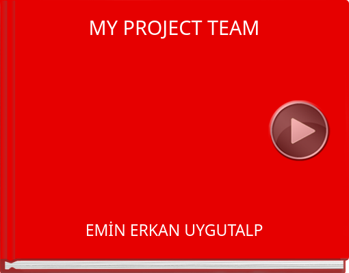Book titled 'MY PROJECT TEAM'