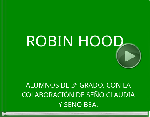 Book titled 'ROBIN HOOD'