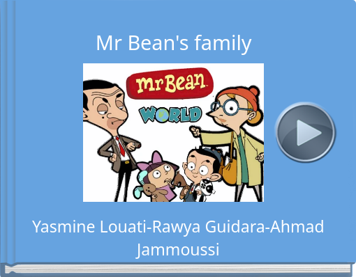 Book titled 'Mr Bean's family'